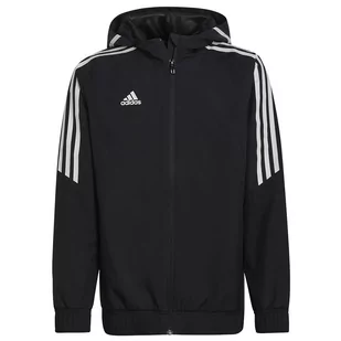 Adidas, kurtka Condivo 22 All Weather Jacket Jr HA6253, 128 cm - Piłka nożna - miniaturka - grafika 1