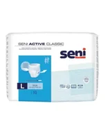 Pieluchy dla dorosłych - Seni Active Classic Majtki chłonne L, 10 sztuk - miniaturka - grafika 1