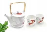 Herbata - Komplet do herbaty dla 2 osób - Tsuru 1000 ml - miniaturka - grafika 1