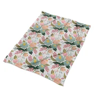 Koce - koce na fotel ozdobny Malowane kwiaty ekologiczny, Fabricsy - miniaturka - grafika 1