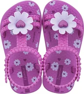 Buty dla dziewczynek - Ipanema Ipanema DAISY BABY dziecięce sandały 83355-AH425 LILAC 22-23 - miniaturka - grafika 1