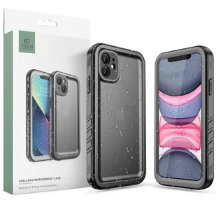 Tech-Protect Etui wodoodporne ShellBox IP68 do Apple iPhone 11 Czarny - Etui i futerały do telefonów - miniaturka - grafika 1