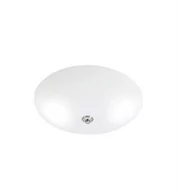 Lampy sufitowe - Klasyczny plafon z białym, oszronionym kloszem 108765 z serii PLATILLO - miniaturka - grafika 1