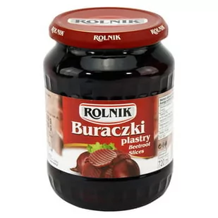 Buraczki plastry 720 ml Rolnik - Pasztet i przetwory mięsne - miniaturka - grafika 1