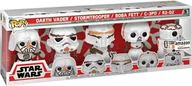Figurki dla dzieci - Funko POP, figurka star wars holiday snowman 5 pack - miniaturka - grafika 1