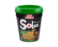 Szybkie dania obiadowe - Nissin Soba kluski w kubeczku o smaku Teriyaki 90g - miniaturka - grafika 1