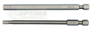 Yato zestaw bitów 1/4, 2 szt - imbus tamperproof: 4x100mm; 6x100mm YT-0495 - Klucze i nasadki - miniaturka - grafika 1