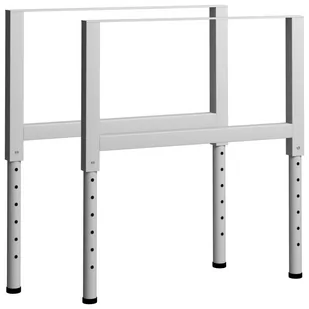vidaXL Regulowane ramy stołu roboczego, 2 szt., metal, 85x(69-95,5) cm - Meble modułowe i akcesoria - miniaturka - grafika 1