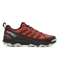 Buty trekkingowe męskie - Merrell Speed Eco WP [J037001] męskie buty outdoorowe Lava/Cabernet, Czerwona wycieczka jednokolorowa Getaway Solids, 44 EU - miniaturka - grafika 1