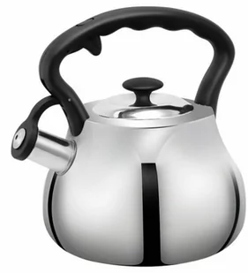 PROMIS CZAJNIK 3,0 L, ANDREA, SREBRNY, CZARNA RĄCZ - Czajniki na gaz - miniaturka - grafika 2