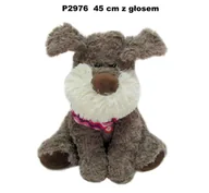 Maskotki i pluszaki - Sun-Day Pluszak Pies z Glosem 45cm Sa Siedzacy P2976 - miniaturka - grafika 1