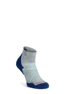 Skarpetki i podkolanówki sportowe - Skarpetki damskie Smartwool Run Targeted Cushion Ankle Socks - l. gray - miniaturka - grafika 1