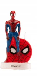 ŚWIECZKA NA TORT CIASTO DEKORACJE URODZINY FIGURKA SPIDERMAN 1szt - Dodatki do ciast w proszku - miniaturka - grafika 1