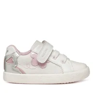 Buty dla dziewczynek - Sneakersy Geox B Gisli B551MB 00954 C1000 M Biały - miniaturka - grafika 1