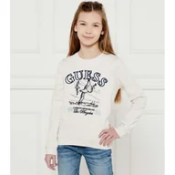 Bluzy dla dziewczynek - Guess Bluza Regular Fit - miniaturka - grafika 1
