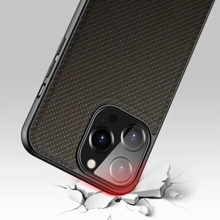 Dux Ducis Fino etui pokrowiec pokryty nylonowym materiałem iPhone 13 Pro zielony - Etui i futerały do telefonów - miniaturka - grafika 6