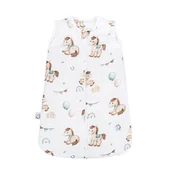 Śpiworki dla dzieci - Bambusowy Śpiworek Niemowlaka Light Mały Koniki - miniaturka - grafika 1