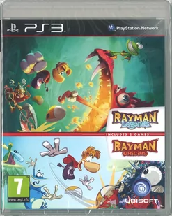 Rayman Legends + Rayman Origins - Gry PlayStation 3 - miniaturka - grafika 1