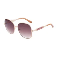 Okulary przeciwsłoneczne - Guess Okulary przeciwsłoneczne damskie GF6190-5828F ø 58 mm - miniaturka - grafika 1