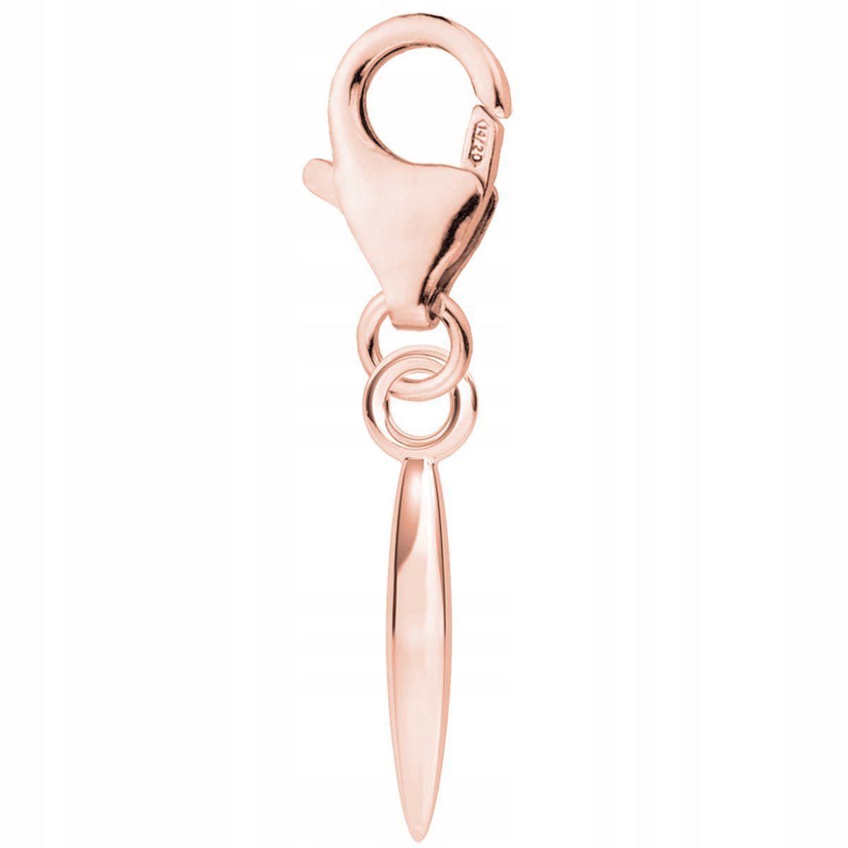 Zawieszka Pozłacana Kolec Szpilka Szpikulec Sopel Igła SREBRO 925