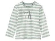 Bluzki dla niemowląt - bellybutton Bluzka niemowlęca z biobawełny z długimi rękawami (74, Zielony) - miniaturka - grafika 1