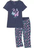 Piżamy damskie - Piżama ze spodniami 3/4 - bonprix - miniaturka - grafika 1