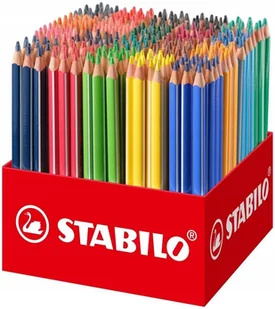 Stabilo Trio thick - 300 col. Pencils cardboard box - school pack/Klassesæt 300 tykke farveblyanter i pap æske - Przybory szkolne - miniaturka - grafika 1