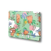 Teczki i skoroszyty - Penmate Teczka łamana A5 na gumkę Kapibara Łąka - miniaturka - grafika 1