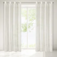 Zasłony - Eurofirany FIR/Shirley/K firanka zasłona ze szlufkami Shirley, poliester, kremowe, 0.02x140x250 cm FIR/SHIRLEY/K - miniaturka - grafika 1