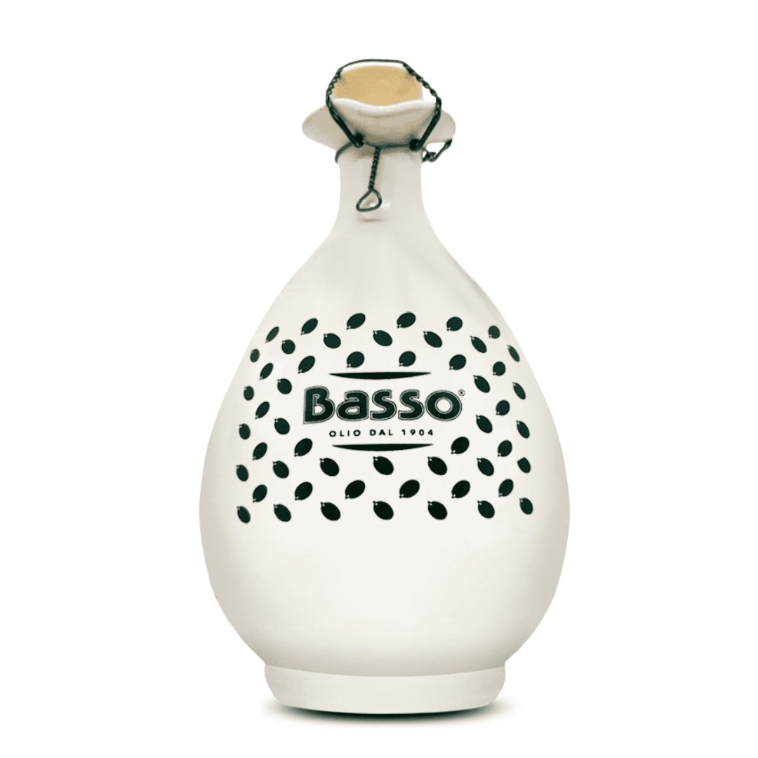 Oliwa z oliwek extra vergine w ceramicznej butelce 750 ml Basso