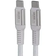 Kable USB - GÖTZE & JENSEN Kabel USB Typ C USB Typ C GÖTZE &amp JENSEN Golden Line 1 m Biały UC01WC-C C - miniaturka - grafika 1