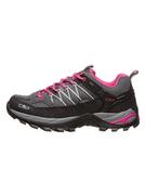 Buty trekkingowe damskie - CMP Buty trekkingowe "Rigel" w kolorze czarno-różowym - miniaturka - grafika 1
