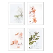 Ramki na zdjęcia - Białe Ramki Na Zdjęcia Zestaw Ramek Drewnianych - Galeria Ramek Na 4 Zdjęcia - miniaturka - grafika 1