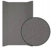 Przewijaki - Czas Bobasa Prześcieradło Na Przewijak Pokrowiec 70X50 Frotte Szary - miniaturka - grafika 1