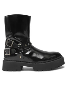 Steve Madden Botki Zwart SM11003405 Czarny - Botki damskie - miniaturka - grafika 1