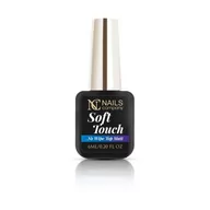 Lakiery hybrydowe - Nails Company Top Mat Soft Touch satyna 11ml - miniaturka - grafika 1