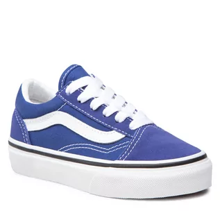 Trampki damskie - Vans Tenisówki Old Skool VN0A4BUU2JO1 Limoges/True White - grafika 1