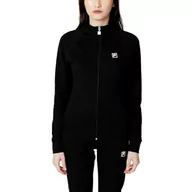 Kurtki damskie - FILA Damska kurtka Benidorm Track Jacket, czarna, L, czarny, L - miniaturka - grafika 1
