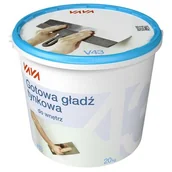 Zaprawy budowlane - Gładź tynkowa gotowa VAVA V43 20 kg - miniaturka - grafika 1