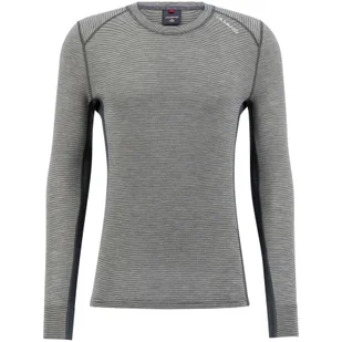 Ulvang Rav 100% Round Neck, podkoszulek narciarski, męski, szary - Pozostała odzież narciarska - miniaturka - grafika 1