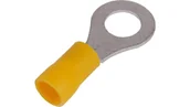 Kostki, złączki, wtyczki - Końcówka kablowa izolowana oczkowa Cu M8 100szt żółta - miniaturka - grafika 1