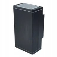 Lampy ogrodowe - Lampa elewacyjna zewnętrzna kinkiet LED czarny - miniaturka - grafika 1