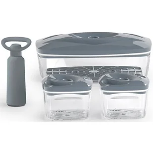 SeeYoo 3 pojemniki hermetyczne na jedzenie SeeYoo ZESTAW stalowy - Pojemniki kuchenne - miniaturka - grafika 1