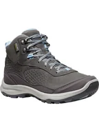 Buty trekkingowe damskie - Keen Skórzane buty trekkingowe "Terradora" w kolorze szarym - miniaturka - grafika 1