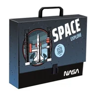 Teczki i skoroszyty - teczka z rączką a4 xl stright space - miniaturka - grafika 1