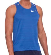 Koszulki męskie - Męska Koszulka Nike do Biegania Miler Tank Dri-FIT CU0333-480 M - miniaturka - grafika 1