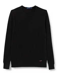 Gianni Lupo GL33398-F22 sweter męski, czarny, S, czarny, S-4XL - Swetry męskie - miniaturka - grafika 1