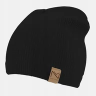 Czapki dla dzieci - Czapka Dziecięca Przejściowa Beanie Bawełniana Prążek Wiosna Jesień 52-54 - miniaturka - grafika 1