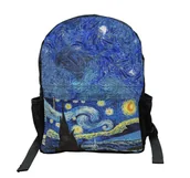 Plecaki szkolne i tornistry - Plecak Szkolny Gwiaździsta noc Vincent van Gogh-Duży - miniaturka - grafika 1