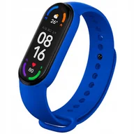 Akcesoria do smartwatchy - Opaska Pasek Silikonowy Do Xiaomi Mi Band 5/6 - Chabrowy - miniaturka - grafika 1